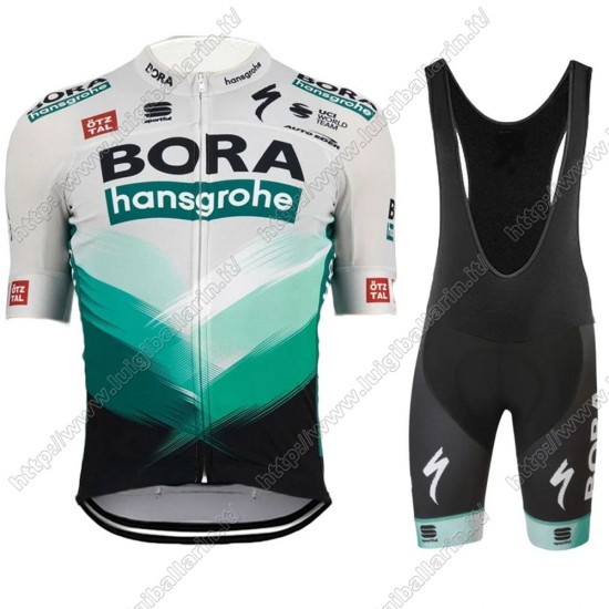 Bora Hansgrohe 2021 Pro Team abbigliamento Bici Completo Maglia Ciclismo Corta + pantaloncini VRKQJ